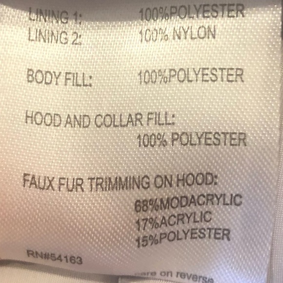 Calvin Klein Quilted Zip Button Faux Fur Adjustable Hood with zip pockets Medium - Picture 6 of 14